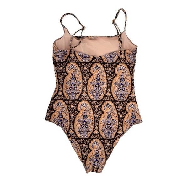 Boteh NWT Tuckernuck Earthy Paisley Pietro Sunda One-Piece Swimsuit Bohemain - Picture 5 of 10